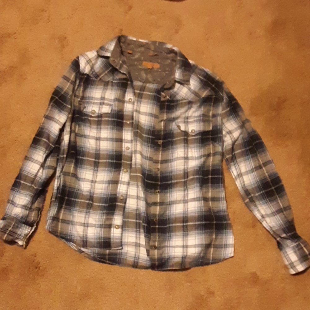 Blue flannel